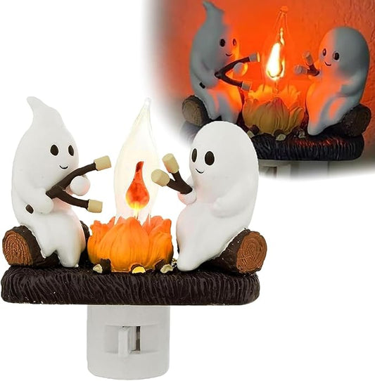 Ghost Campfire Night Light