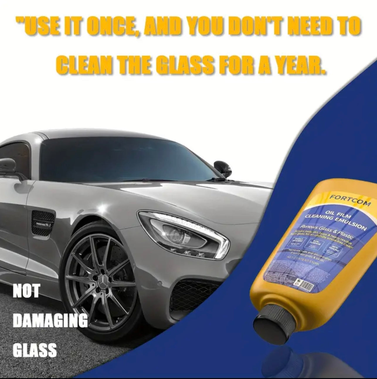 Clear Car Glass Cleaner