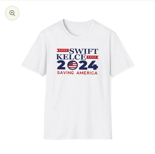 Swift Kelce Saving America T-Shirt