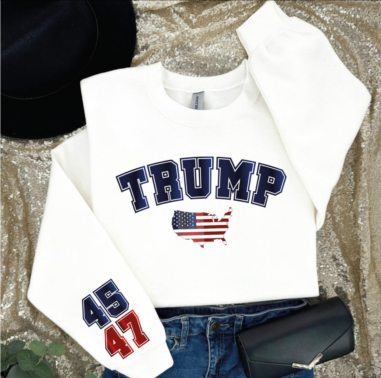 Trump 45/47 Crewneck