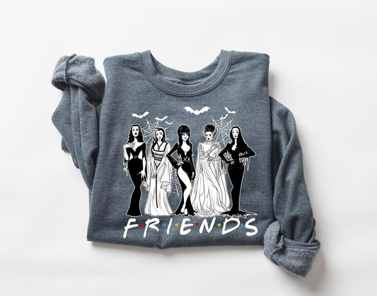 Female Horror Friends Crewneck