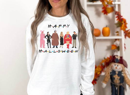 Friends Halloween Costume Crewneck