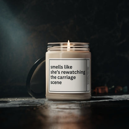 Bridgestone Carriage Scene Candle