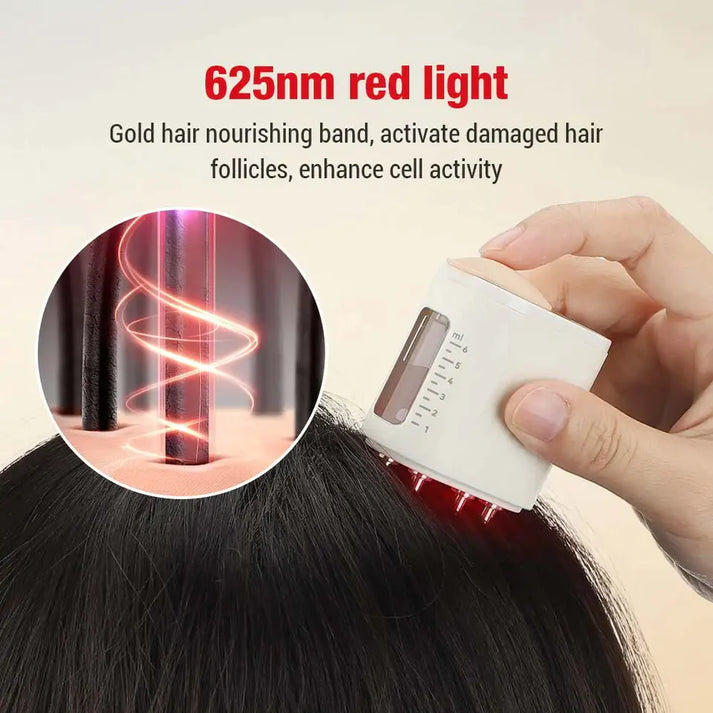 Electric Vibrating Massager Comb