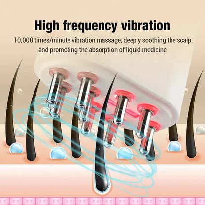 Electric Vibrating Massager Comb