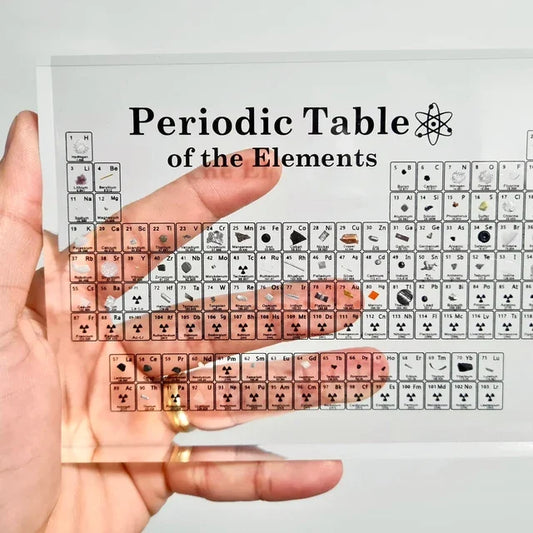 Periodic Table with Real Elements