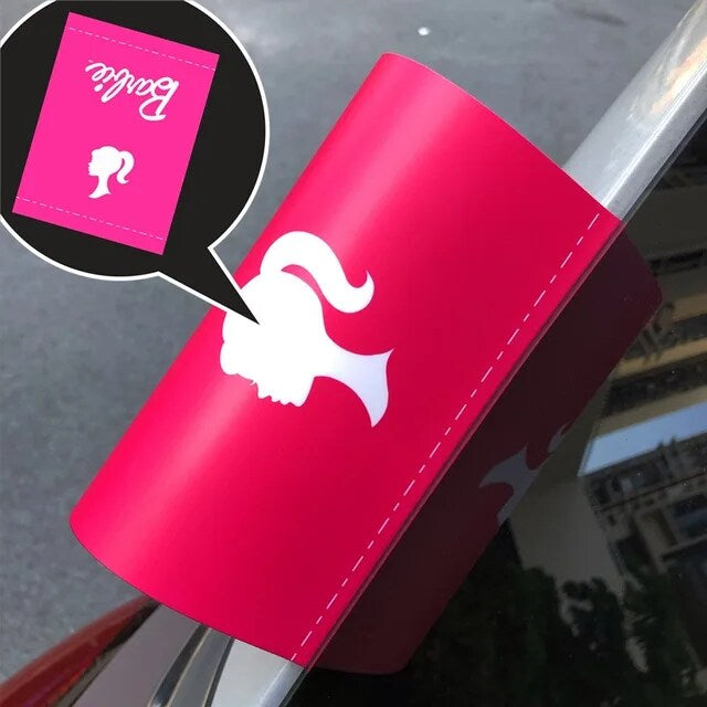 Barbie Car Tag