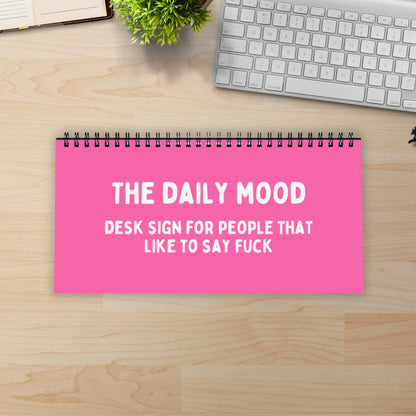 The Daily Mood Desk Sign