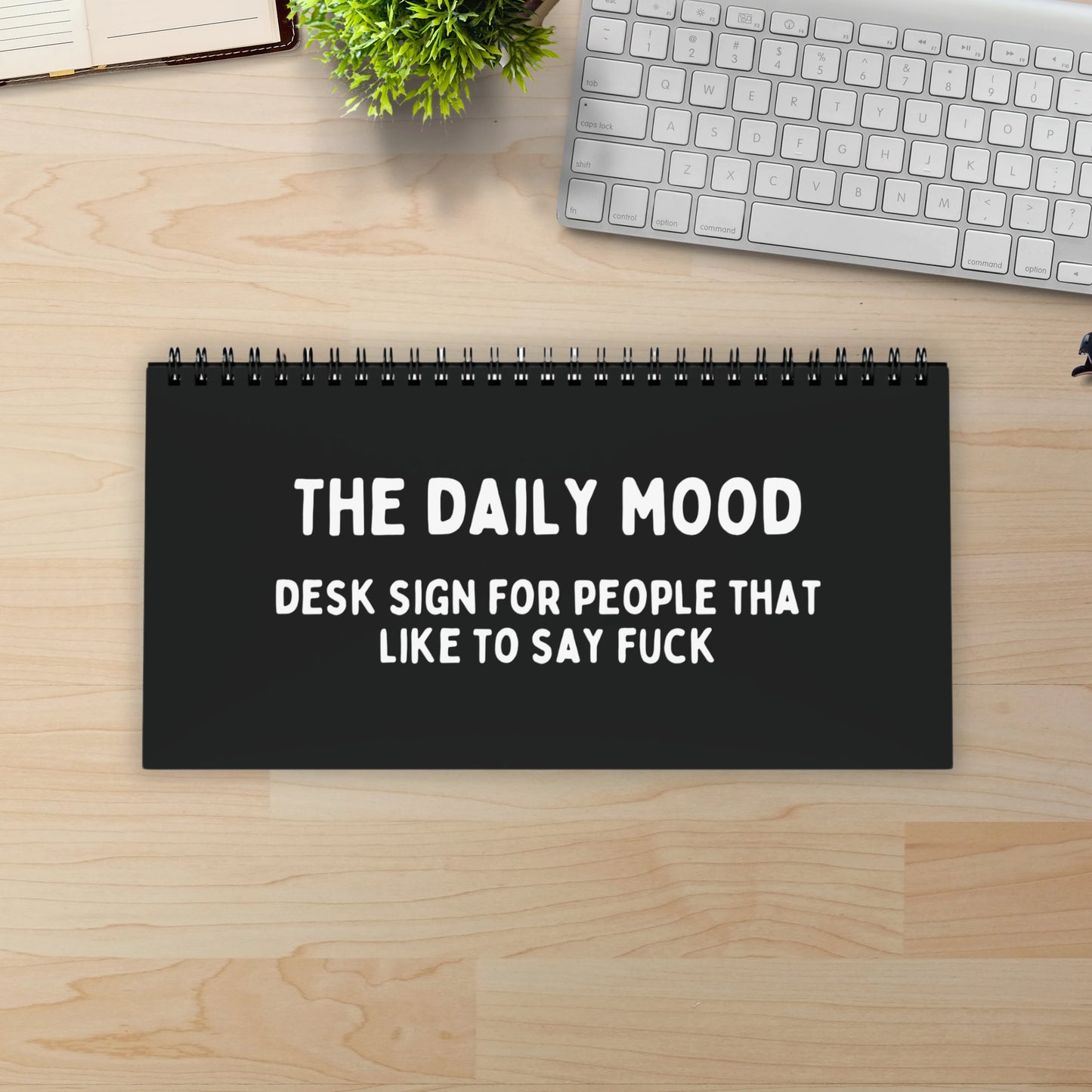 The Daily Mood Desk Sign