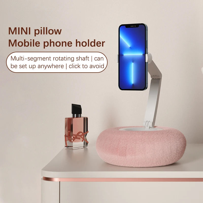 Phone Stand Snack Bowl Pillow