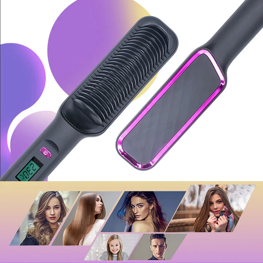 Hair Straightener Brush