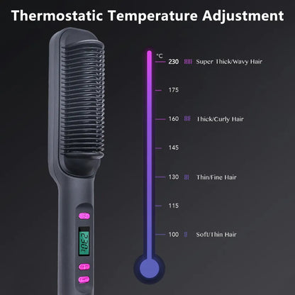 Hair Straightener Brush