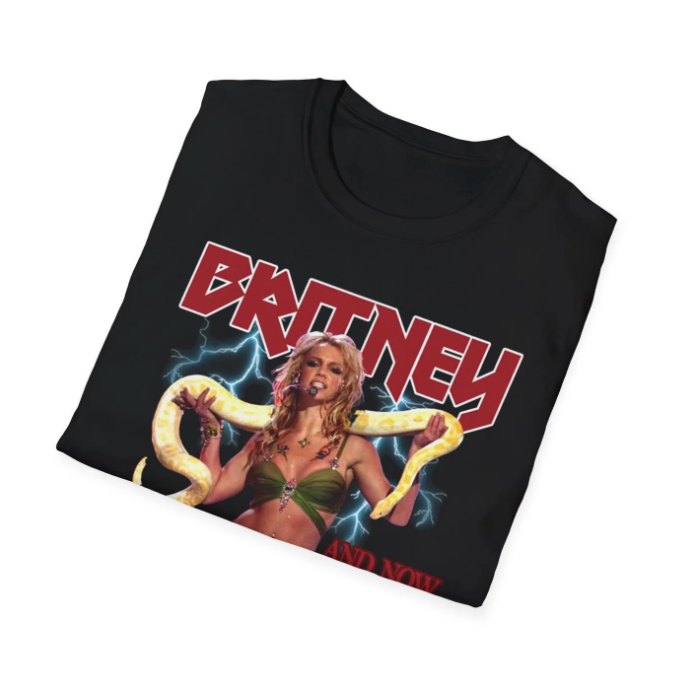 Britney Spears Iconic Snake Shirt