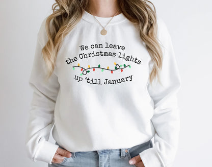 Christmas Lights Crewneck