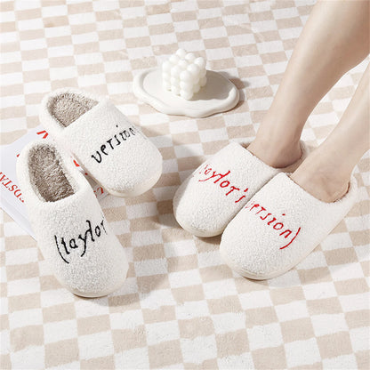 Taylor Version Slippers